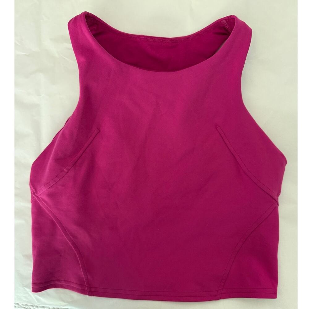 Lululemon Invigorate Training Tank Top Ripened Raspberry Size 8 - Picture 3 of 4